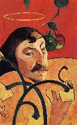 Paul Gauguin Portrait cbarge de Gauguin oil painting artist